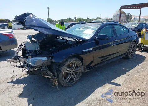 2018 BMW 650I Gran Coupe из США, поврежденный, VIN WBA6D4C53JD985981